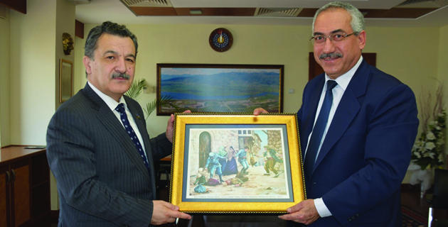 Azerbaycanlı Vekil Mirzezade Deveci’yi Ziyaret Etti