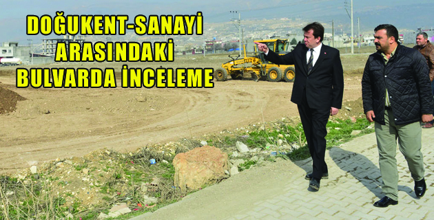 DOĞUKENT-SANAYİ ARASINDAKİ BULVARDA İNCELEME