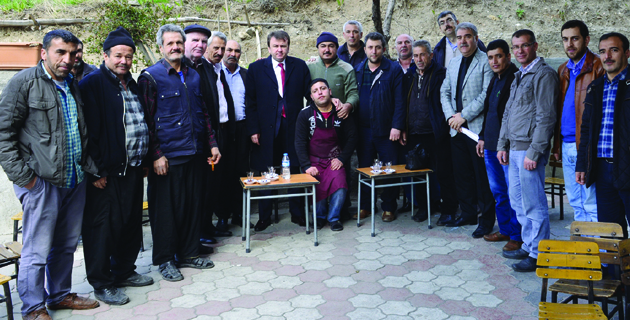 ERKOÇ’TAN ESNAF VE VATANDAŞLARA ZİYARET