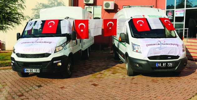 Pazarcık Belediyesi Araç Filosunu Yeniledi