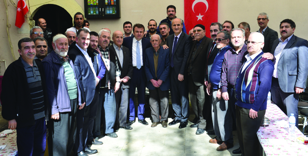 ERKOÇ ESNAFLARA HİZMETLERİ ANLATTI