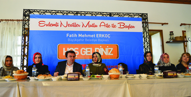 ERKOÇ STK KADIN TEMSİLCİLERLE BİR ARAYA GELDİ