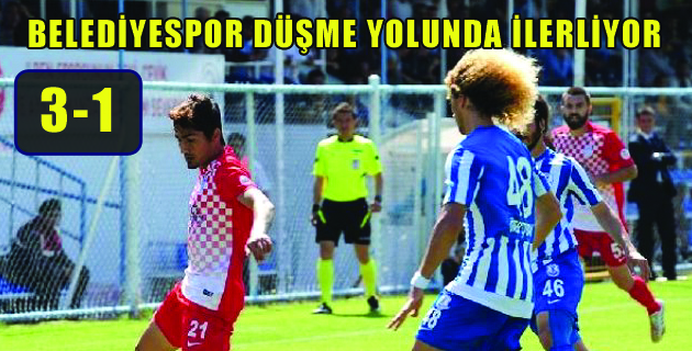 B.Ş.BELEDİYESPOR YİNE KAYBETTİ