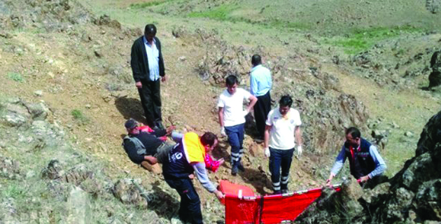 K.Maraş’ta Çoban, Kayalıklar’dan Düştü