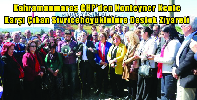CHP’den Sivricehöyüklülere Destek Ziyareti