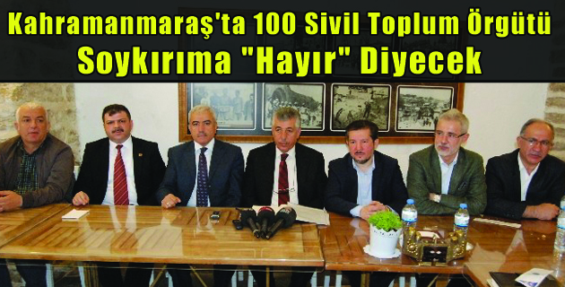 Kahramanmaraş Soykırıma “Hayır” Diyecek