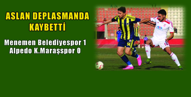 Menemen Belediyespor 1 Alpedo Kahramanmaraşspor 0