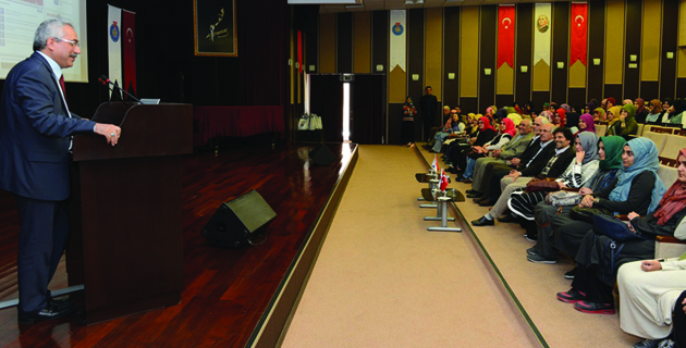 Osmaniye Kız Anadolu İmam Hatip Lisesi Öğrencileri Rektör Deveci’yi Ziyaret Etti