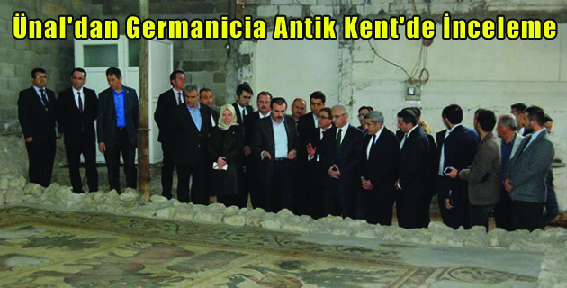 Ünal’dan Germanicia Antik Kent’de İnceleme