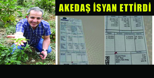 AKEDAŞ İSYAN ETTİRDİ