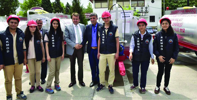 BÜYÜKŞEHİR’DEN MAHALLELERE YANGINA MÜDAHALE TANKI