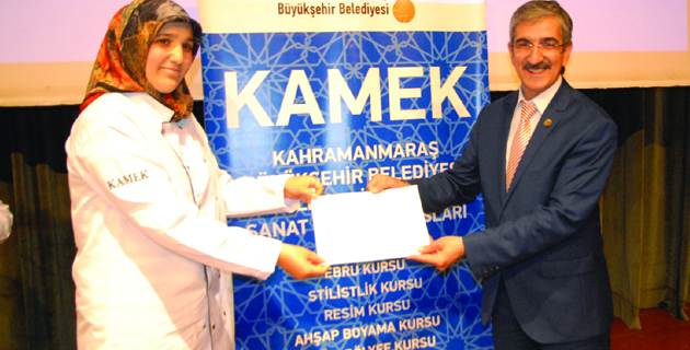 KAMEK AŞÇILIK KURSU 2. MEZUNLARINI VERDİ