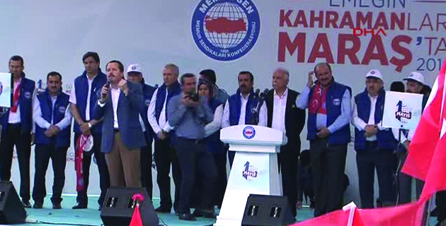 Memur-Sen 1 Mayıs’ı Kahramanmaraş’ta Kutladı