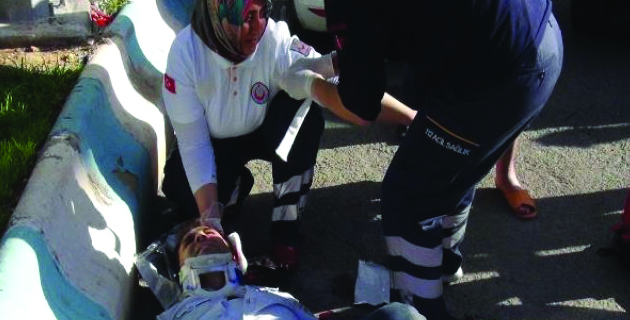 Kahramanmaraş’ta Trafik Kazası 1 Yaralı