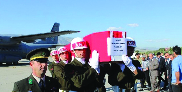 Hakkari Şehidi Kahramanmaraş’ta