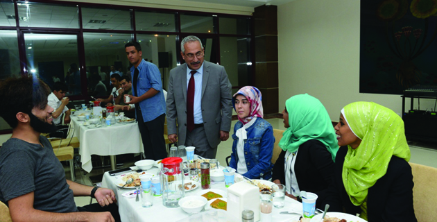 KSÜ Yabancı Uyruklu Öğrencileri ve Aileleri ileİftar