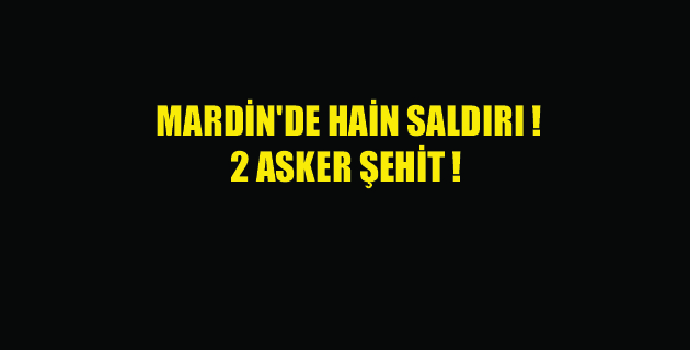 TERÖRİSTLERDEN KARAKOLA SALDIRI