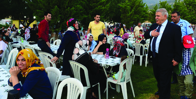 SEMT İFTARLARININ SONUNCUSU MUHTEŞEM OLDU