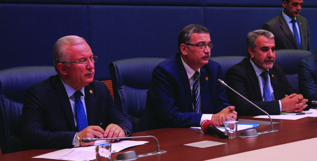 İÇİŞLERİ KOMİSYONU BAŞKANI GÜVENÇ’İN KABULÜ