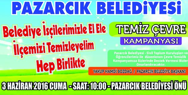 TEMİZ ÇEVRE KAMPANYASI