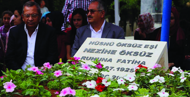 NEZİHE ÖKSÜZ MEZARI BAŞINDA ANILDI