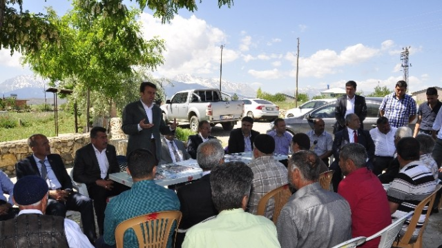 Milletvekilleri ve Erkoç Afşin’de