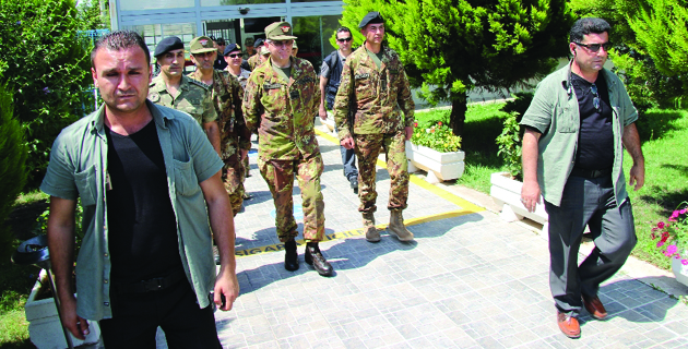 İtalya Genelkurmay Başkanı Kahramanmaraş’ta