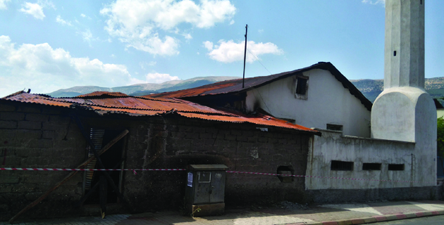 ŞEYH MÜSLÜM CAMİİ YANMADI