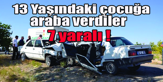 Kahramanmaraş’ta Feci kaza 7 yaralı