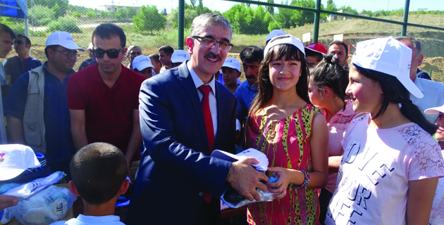 KUZEYDEKİ İLÇELERE DE YAZ SPOR OKULU