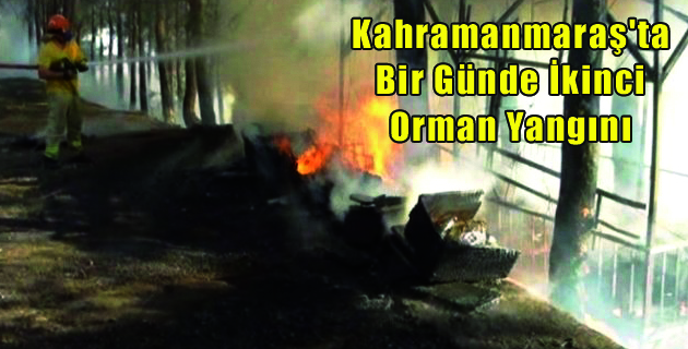 Kahramanmaraş’ta Bir Günde İkinci Orman Yangını