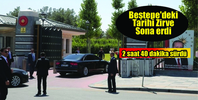 TARİHİ ZİRVE SONA ERDİ