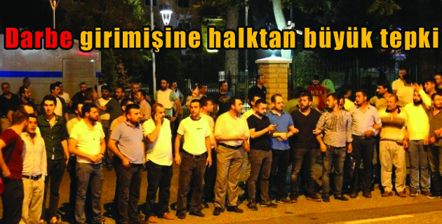 Kahramanmaraş’ta Darbe Girişimine Tepki