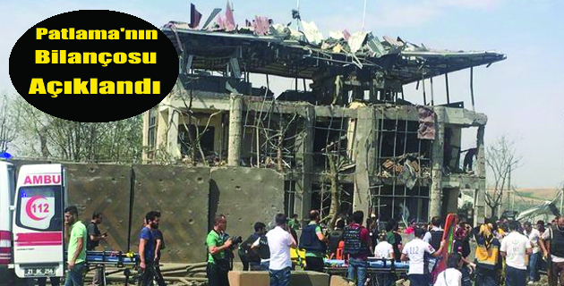 Patlamanın Bilançosu ağır oldu…