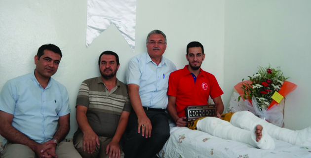 KSÜ Yönetimi, Demokrasi Gazisi İsmet’i Ziyaret Etti