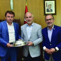 TÜRK KIZILAYI’NDAN BAŞKAN ERKOÇ’A ZİYARET