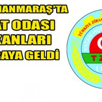 Ziraat Odası Başkanları bir araya geldi