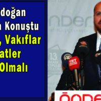 Bilal Erdoğan Kahramanmaraş’ta