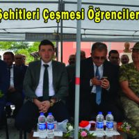 Demokrasi Şehitleri Çeşmesi Öğrenciler İçin Akacak