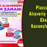 Piazza’dan alışveriş yapanlar ekstra kazançlı çıkıyor