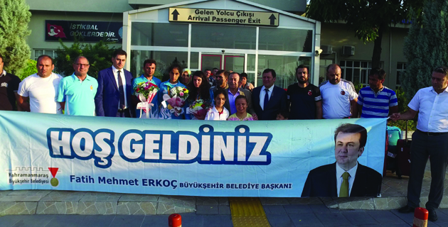 RİO PARALİMPİK OYUNLARINDA MÜCADELE EDEN MİLLİ SPORCULARIMIZA ANLAMLI KARŞILAMA