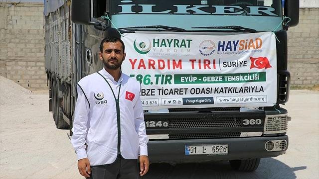 Cerablus’a İnsani Yardım