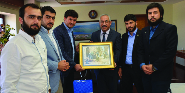 AGD Üyeleri Rektör Prof. Dr. Durmuş Deveci’yi Ziyaret Etti