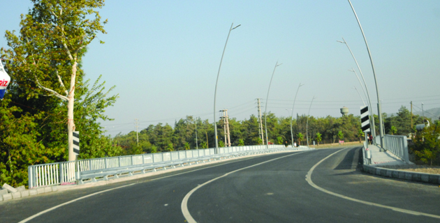 AKSU KÖPRÜSÜ TRAFİĞE AÇILDI