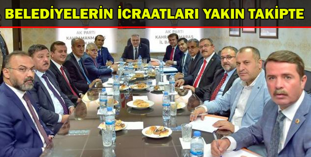 BELEDİYELERİN İCRAATLARI YAKIN TAKİPTE