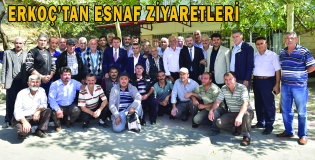 ERKOÇ’TAN ESNAF ZİYARETLERİ