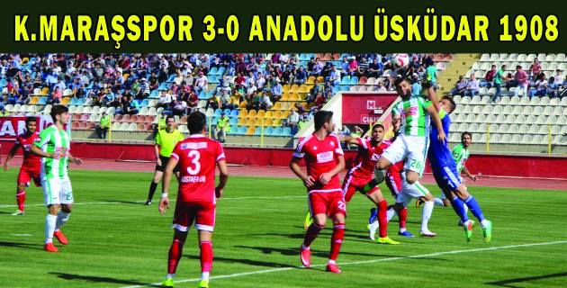 K.MARAŞSPOR 3-0 ANADOLU ÜSKÜDAR 1908