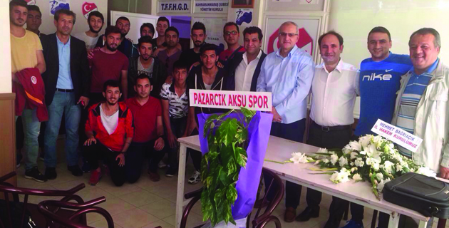 PAZARCIK AKSU SPOR’DAN ZİYARET