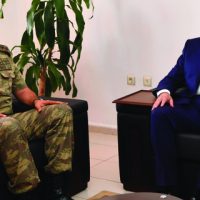 TUGAY KOMUTANLIĞINA İADE-i ZİYARET