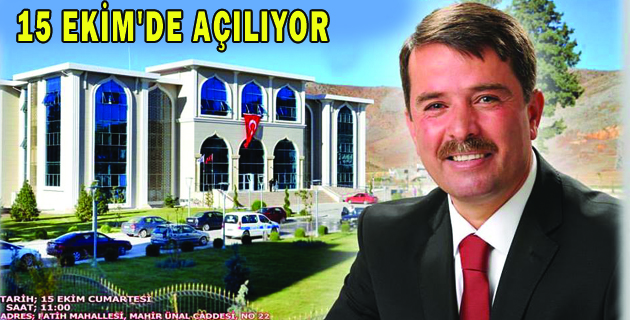 TÜRKOĞLU YENİ BELEDİYE BİNASI AÇILIYOR